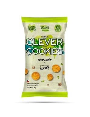 GALLETAS CLEVER COCO LIMON 30 GR