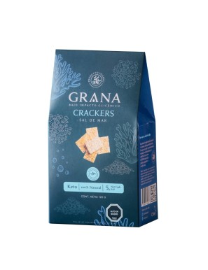 Crackers sal de mar 135 gramos Marca Grana