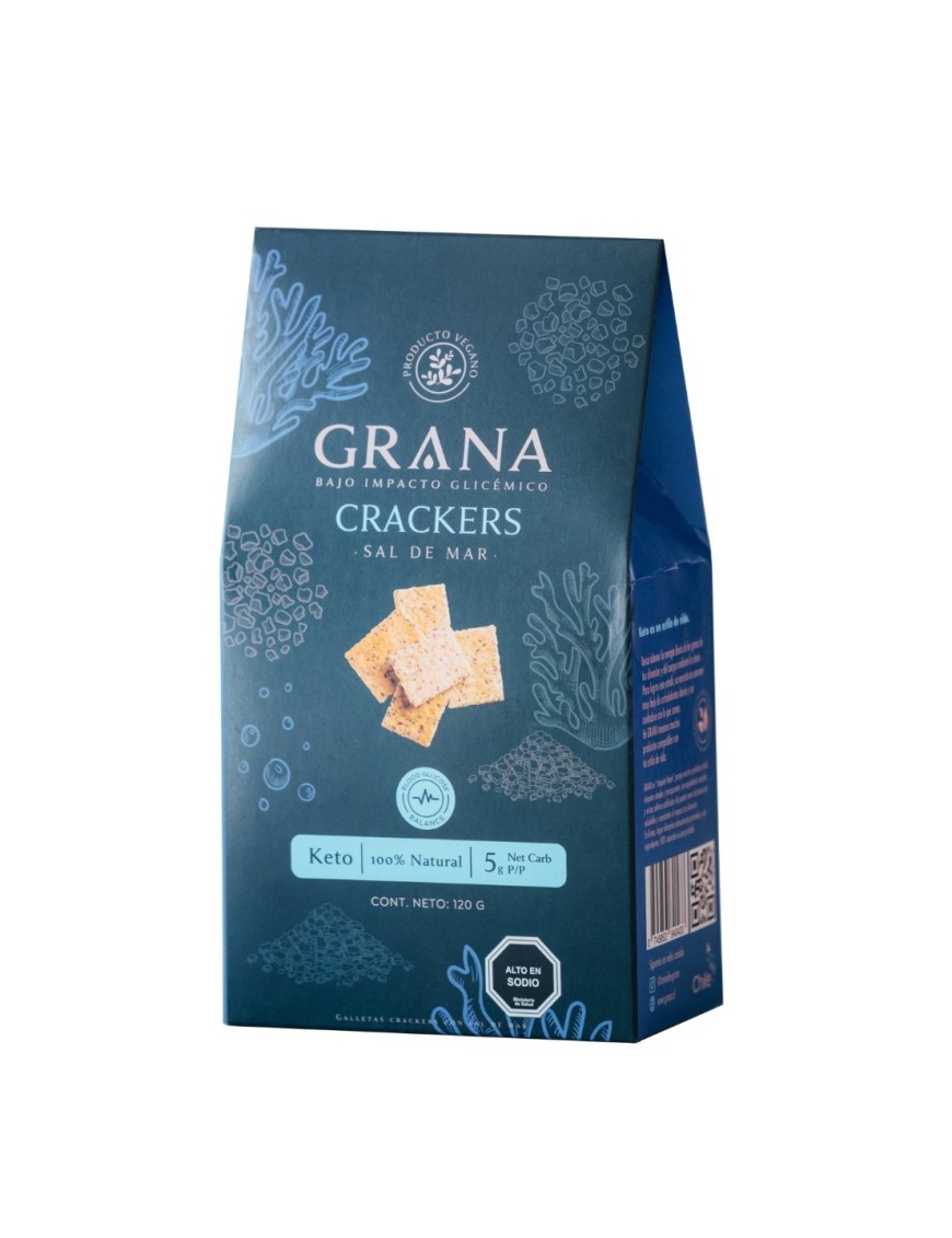 Crackers sal de mar 135 gramos Marca Grana