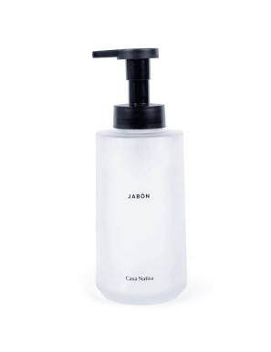 Dispensador jabon espuma vidrio opaco Marca Casa Nativa