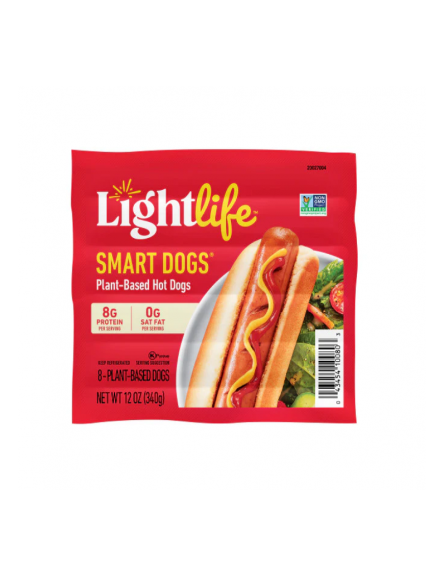 Smart dogs sucedaneo salchicha vegana 340 gramos Marca Lightlife