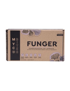 Hamburguesa de hongos funger 480 gramos Marca Mycobites