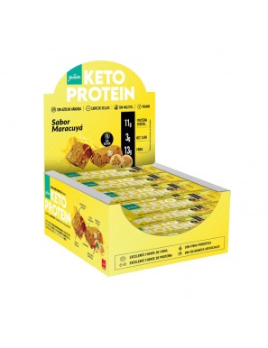 Display 16 unidades barra keto maracuya 40 gramos Marca Granolin
